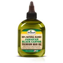 Óleo Capilar Difeel Premium Natural Jamaicano Preto Castor 210 ml