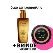 Óleo Capilar Elseve Extraordinário 100ml + Brinde Blush Rosa