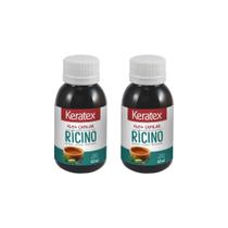 Oleo Capilar Fixed Keratex Ricino 60Ml-Kit C/2Un