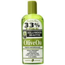 Óleo capilar Hollywood Beauty Olive 236 ml brilho e proteção térmica Óleo capilar Hollywood Beauty Olive 236 ml brilho e proteção térmica