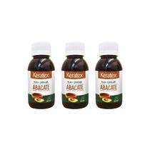 Oleo Capilar Keratex Abacate 60ml-Kit C/3un