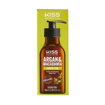 Óleo Capilar KISS Argan Macadâmia 100ml Pacote com 2 Óleo Capilar KISS Argan Macadâmia 100ml Pacote com 2