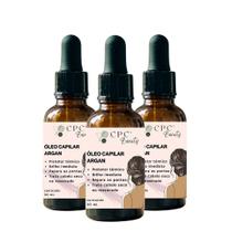 Óleo Capilar Natural Tonificante de Argan CPC Beauty