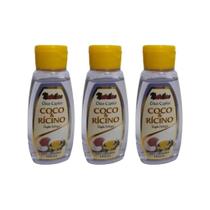 Oleo Capilar Nutrilan 100Ml Coco E Ricino - Kit Com 3Un