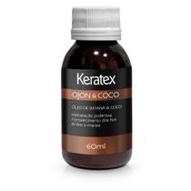 Óleo Capilar Ojon e Coco Hidratação - Fortalecimento - Brilho Keratex 60ML