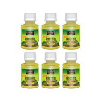Oleo Capilar Ouribel Ricino 100Ml - Kit Com 6Un