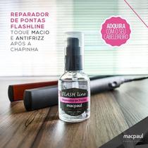Óleo capilar reparador de fios e pontas linha flash line macpaul - 30ml.