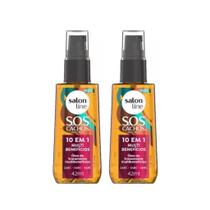 Oleo Capilar Salon Line 42Ml Sos Cachos 10Em1 Multi - Kit2Un