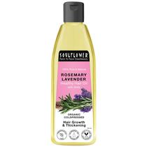 Óleo capilar Soulflower de alecrim e lavanda 120 ml prensado a frio Óleo capilar Soulflower de alecrim e lavanda 120 ml prensado a frio