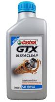 Óleo castrol gtx ultraclean sae 15w-40