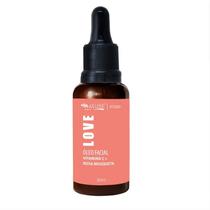 Oleo Clareador Hidratante Facial Vitamina C e Rosa Mosqueta Max Love