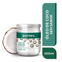 Oleo Coco Sem Sabor Purilev 200 Ml