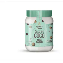 Óleo Coco Sem Sabor Santo Óleo 1L Óleo Coco Sem Sabor Santo Óleo 1L