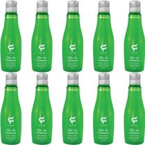 Óleo Corpo e Cabelos Fashion Rícino Mamona Frasco 130ml Kit 10 Unidades