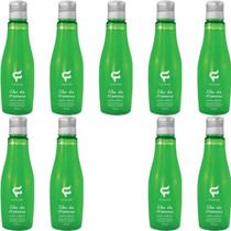 Óleo Corpo e Cabelos Fashion Rícino Mamona Frasco 130ml Kit 9 Unidades