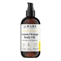 Óleo Corporal BARE BOTANICS Hidratante de Laranja Limão 240 mL 100% Puro