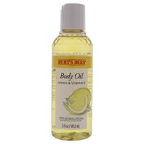 Óleo corporal Burt's Bees, limão e vitamina E, 150 ml, unissex