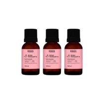 Óleo Corporal Farmax 30Ml Rosa Mosqueta - Kit Com 3Un