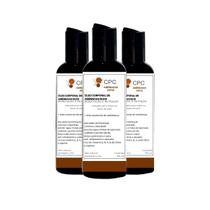 Óleo Corporal Hidratante de Amêndoas Doce 100% puro 120ml Kit com 3 unidades