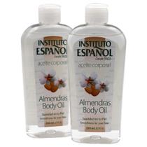 Óleo Corporal Instituto Español Almond Smoothness 250ml, pacote com 2 Óleo Corporal Instituto Español Almond Smoothness 250ml, pacote com 2