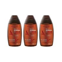 Oleo Corporal Muriel 100Ml Amendoas Com Cerejeira- Kit C/3Un