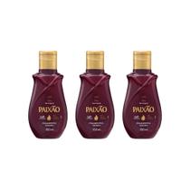 Oleo Corporal Paixao 100Ml Framboesa Negra-Kit C/3Un