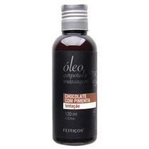 Óleo Corporal Para Massagem Aromático Chocolate com Pimenta Óleo Corporal Para Massagem Aromático Chocolate com Pimenta