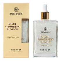 Óleo Corporal Silver Shimmering Glow Oil Lunar Luster Stella Dustin
