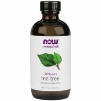 Óleo da árvore do chá 4 OZ da Now Foods (pacote com 4)