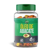 Óleo de Abacate 1000mg 60 Cápsulas Rico em Beta-sitosterol e Vitamina E Saúde e Equilíbrio