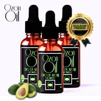 Óleo De Abacate Avocado Ozonizado 30ml Compre 2 Ganhe 1! 100% Puro Super Concentrado Vidro Ozonoil