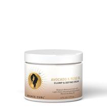 Óleo de Abacate e Rosa Cream Bounce Curl - Define e Aumenta o Volume de Cabelos Cacheados