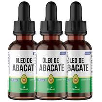 Óleo de Abacate em Gotas kit com 3 frascos de 30 ml