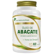Òleo de abacate - flora nativa do brasil - 60 softcaps