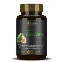 Oleo de Abacate Persea Americana 60 cápsulas - Alisson Nutrition