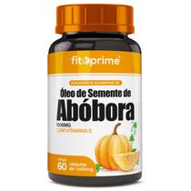 Óleo De Abóbora Extraído A Frio + Vitamina E 60 Cápsulas