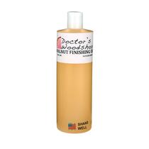 Óleo de acabamento Doctor's Woodshop Walnut 473 ml seguro para contato com alimentos Óleo de acabamento Doctor's Woodshop Walnut 473 ml seguro para contato com alimentos