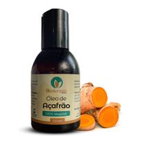 Óleo de Açafrão Puro - 100% natural uso capilar e corporal - Oleoterapia Brasil