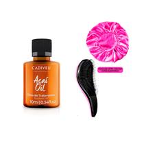 Óleo de Açaí Oil Cadiveu Finalizador 10ml +Escova/Touca Óleo de Açaí Oil Cadiveu Finalizador 10ml +Escova/Touca