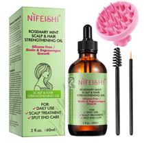 Óleo de alecrim NIFEISHI para crescimento e fortalecimento do cabelo 60mL