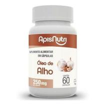 Óleo de Alho 250MG Com 60 Cápsulas - Apisnutri