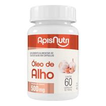 Óleo De Alho 500mg 60 Cáps - ApisNutri