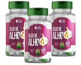ÓLEO DE ALHO - 500mg (60 Cápsulas) +CAPS