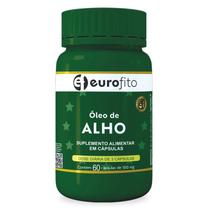 Óleo de Alho 500mg 60 Cápsulas Suplemento Natural Eurofito