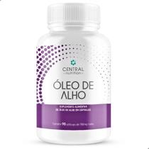 Óleo de Alho 90 cápsulas de 750mg Central Nutrition