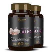Óleo de Alho Alicina 120 cápsulas softgels - Alisson Nutrition