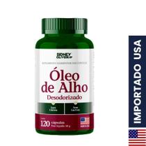 Oleo de alho desodoriz 500mg made in usa c/120 caps sidney o