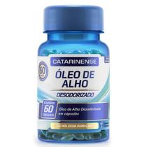 Óleo de Alho Desodorizado - 60 cápsulas - Catarinense - Catarinense Pharma