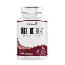 Óleo De Alho Puro Melcoprol - 120 Cápsulas Óleo De Alho Puro Melcoprol - 120 Cápsulas