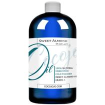 Óleo de amêndoa Dr. Joe Lab 473 ml 100% puro natural prensado a frio